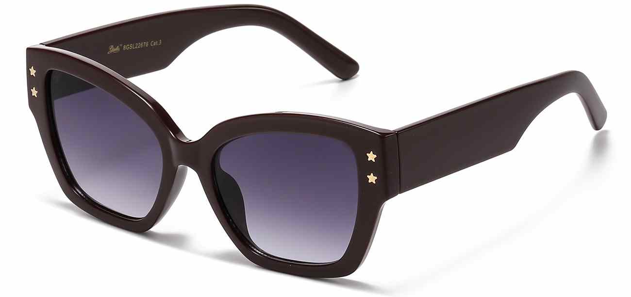 Giselle Thick Temple Sunglasses (GSL22676)
