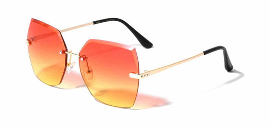GLO Metallic Rimless Sunglasses (GLO-M220)