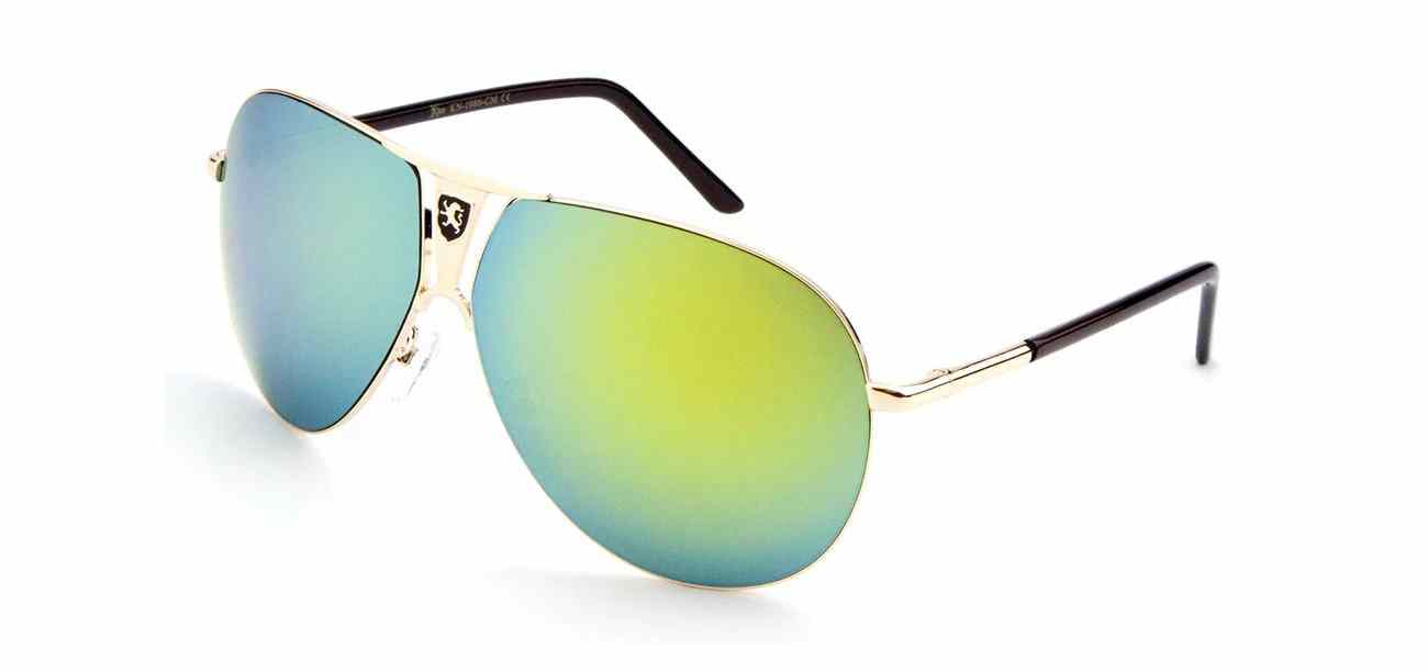 Khan Aviators Color Mirror (KN-1086-CM)