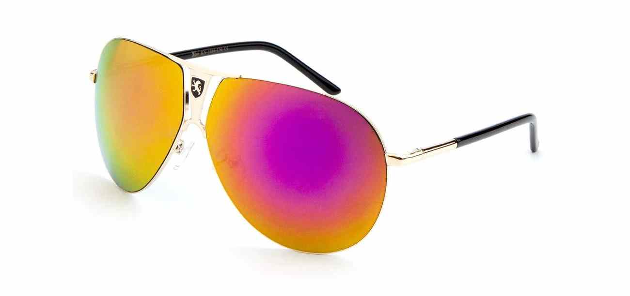 Khan Aviators Color Mirror (KN-1086-CM)