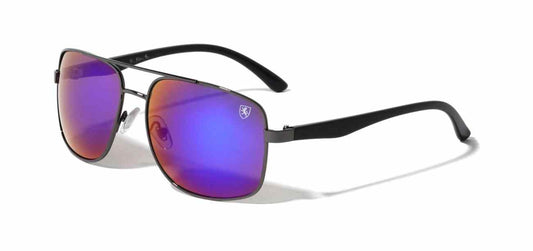 Khan Color Mirror Square Aviators (8KN-2003-CM)