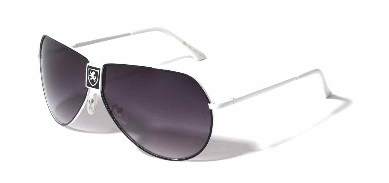 Khan Metallic Aviator Sunglasses (KN-1122)