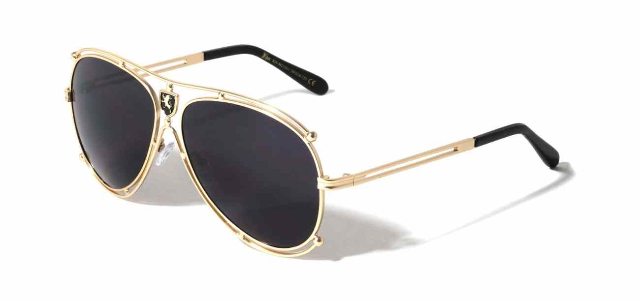 Khan Metallic Aviator Sunglasses (KN-M21011)