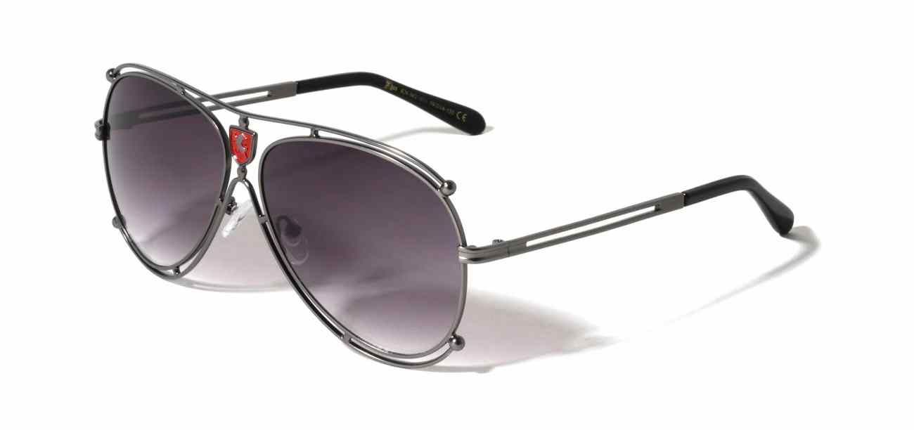 Khan Metallic Aviator Sunglasses (KN-M21011)