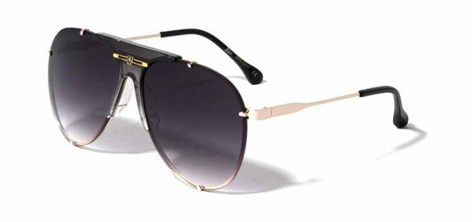 Khan Rimless Rounded Aviator (8KN-2017)