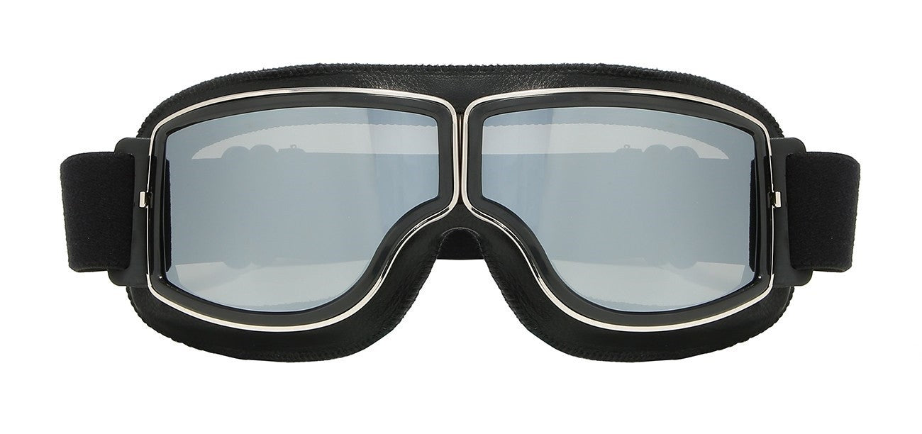 Mirrored Padded Motorcycle Goggle (CP933-SLM)