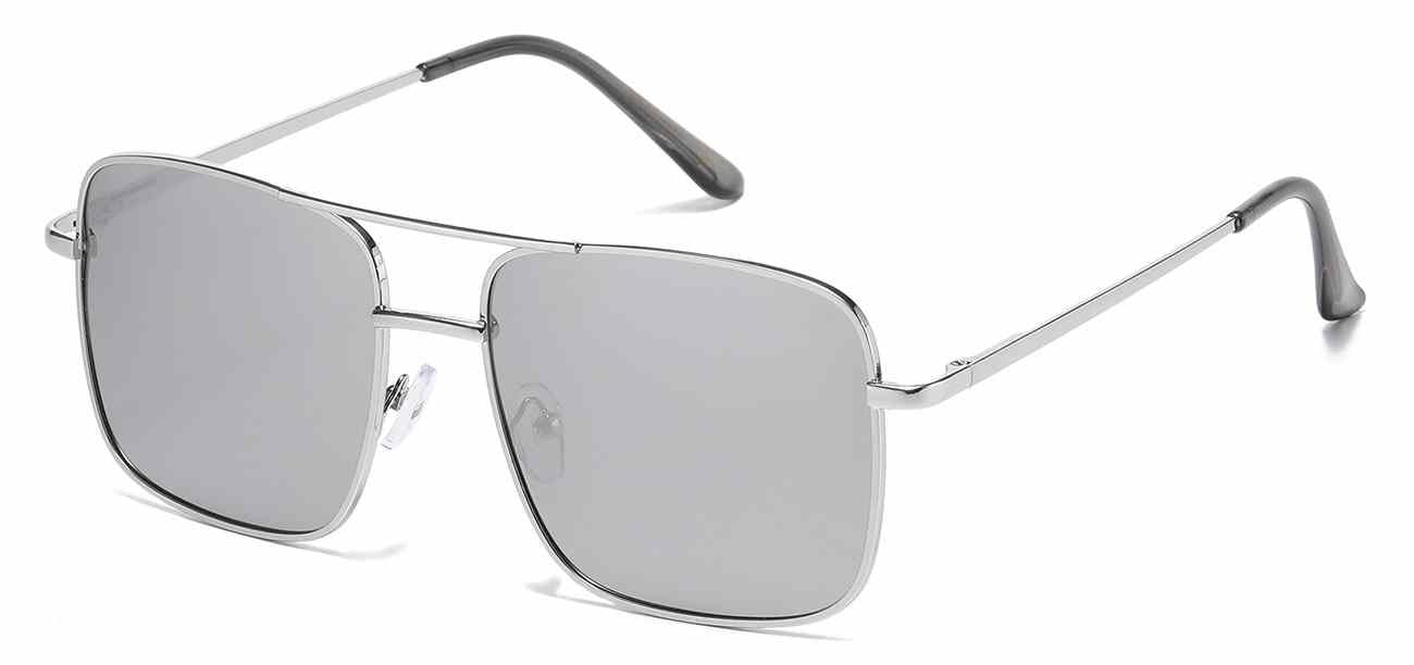 Air Force Polarized Square Metallic Aviator (PZ-AF125)