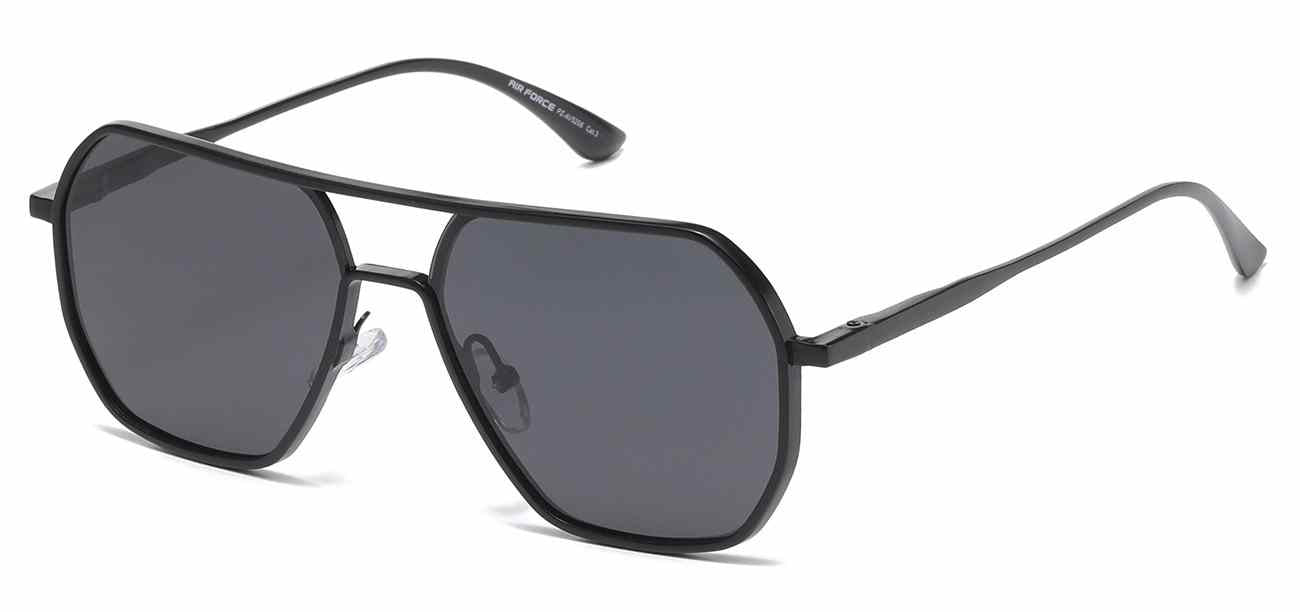 Air Force Polarized Square Metallic Aviator (PZ-AV5206)
