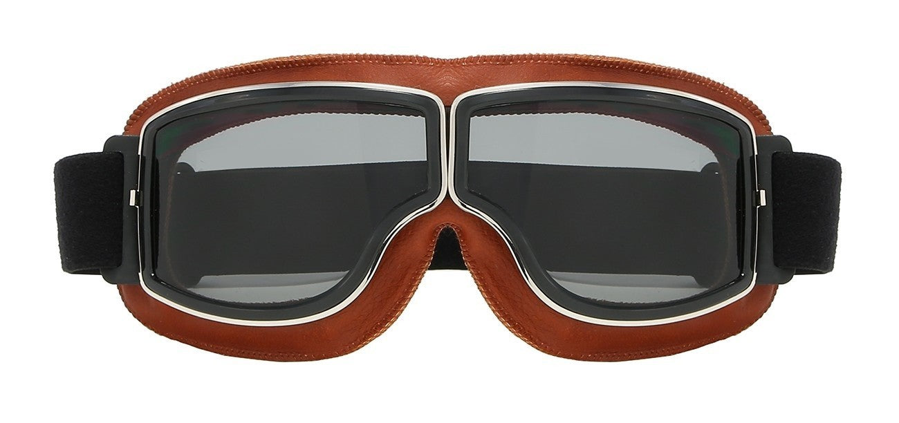 Smoke Padded Motorcycle Goggles (CP933-SMK)