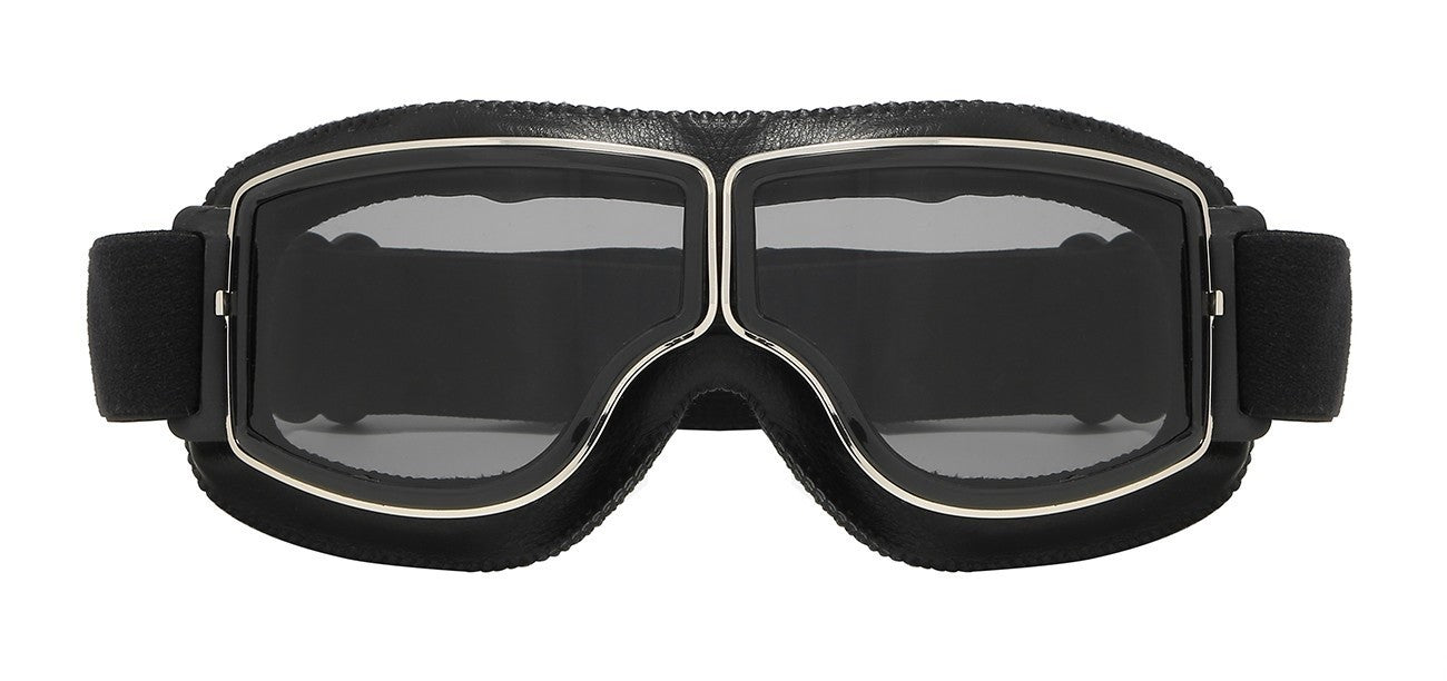 Smoke Padded Motorcycle Goggles (CP933-SMK)