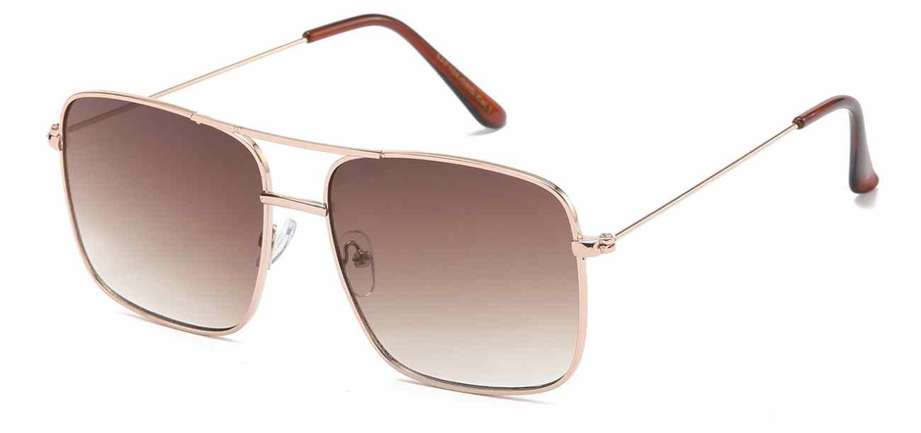 Air Force Square Aviator Sunglasses (AF104-GRD)