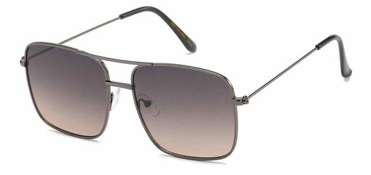 Air Force Square Aviator Sunglasses (AF104-GRD)