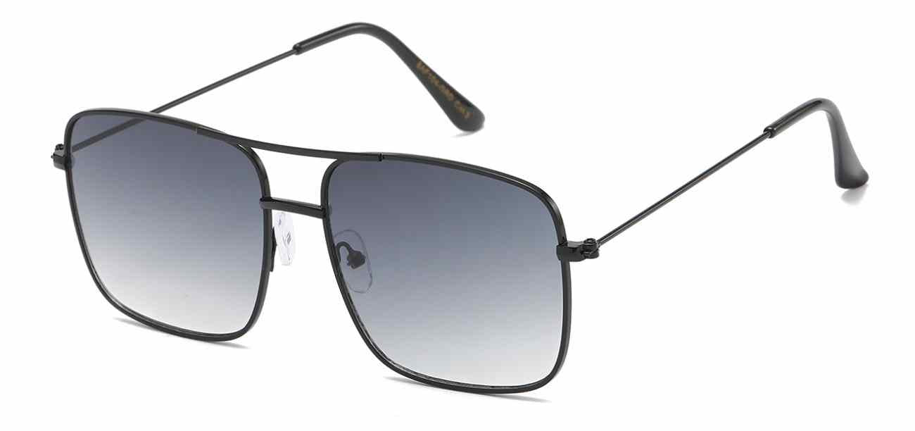 Air Force Square Aviator Sunglasses (AF104-GRD)