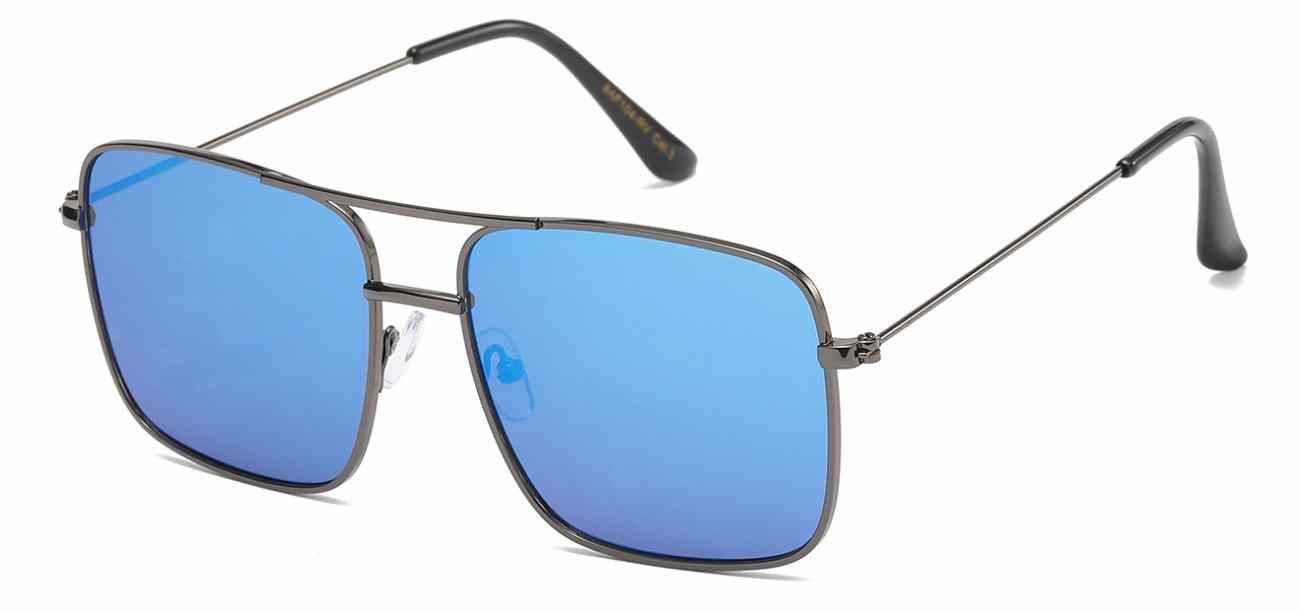 Air Force Square Aviator Sunglasses Revo (AF104-RV)