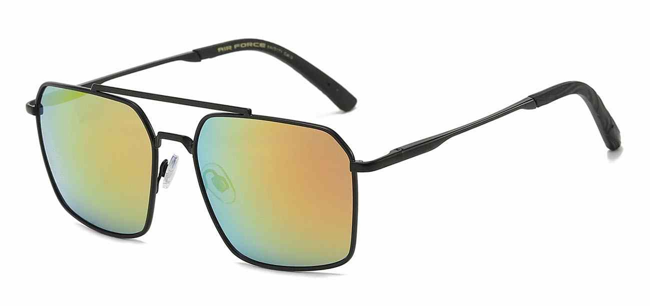 Air Force Square Metallic Aviator (AV5171)